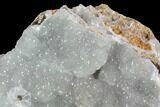 Blue Hemimorphite Crystal Aggregation - Utah #90979-2